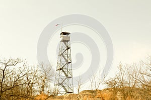 Fire tower at Mount Beacon