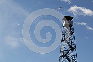 Fire tower at Mount Beacon