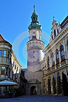 Fire tower in Sopron, Hungary