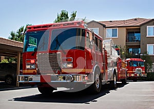 Fire Truck and Engine