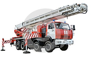 Fire truck ladder