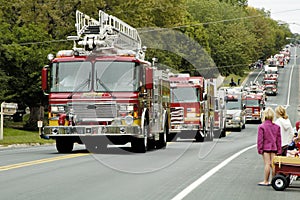 Fire Truck Parade 8 photo