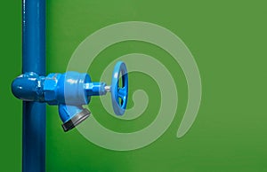 Fire valve,installation of fire safety,Security fire system in industry or the process