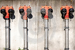 Fire water connection