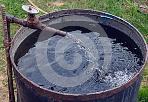 fire, water, food, old, pot, metal, cooking, traditional, pan, bucket, campfire, well, cook, iron, wood, kettle, meal, cauldron, h