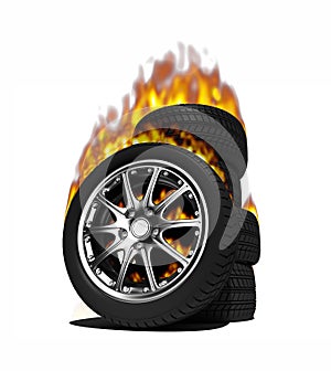 Fire wheels