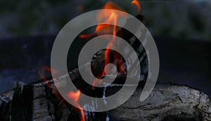 Fire Wood Fire Flame embers