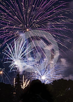 Fire works celebration