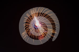 Fire Works During Feast