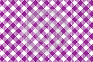 Firebrick Gingham pink and white pattern. Texture from rhombus/squares for - plaid, tablecloths, clothes, shirts, dresses, paper