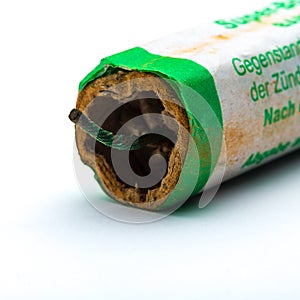 Firecracker close-up