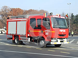 Firefighter car