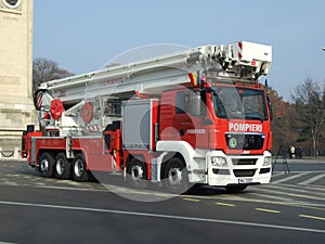 Firefighter car