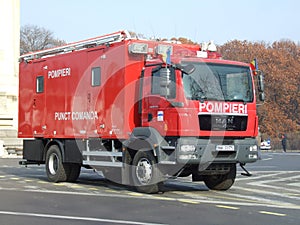 Firefighter car