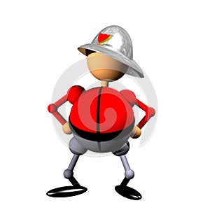 Firefighter clipart