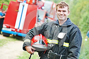 Firefighter fireman photo