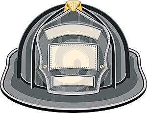 Firefighter Helmet Black