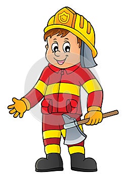 Firefighter man image 1