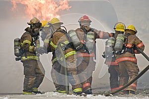 Firefighter Teamwork