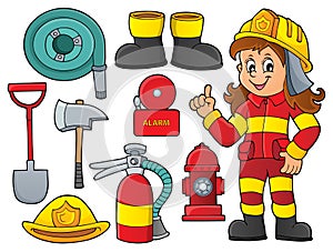 Firefighter theme set 1