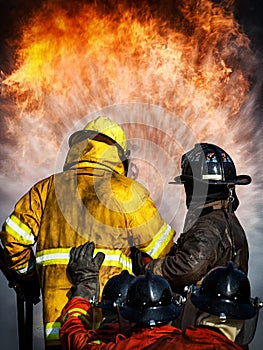 Firefighter training, The Employees Annual training Fire fighting