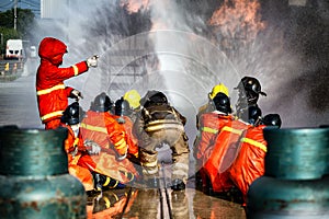 Firefighter training, The Employees Annual training Fire fighting.