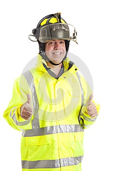 Firefighter - Two Thumbs Up