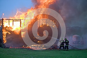 Firefighters Taking Control