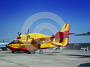 Firefighting airplane