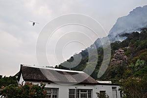  Kalkbay Cape town  Firefighting helicopter Fires photo