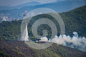 Firefighting helicopters of Hong Kong Goverment Flying Service photo