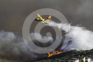 Firefighting plane