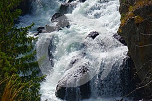 Firehole Falls - Yellowstone WY