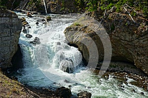 Firehole Falls - Yellowstone WY