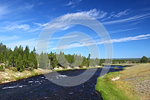 Firehole River of Yellowstone