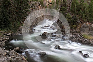 Firehole River in Yellowstone National Park