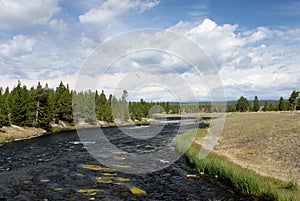 Firehole River - Yellowstone Park