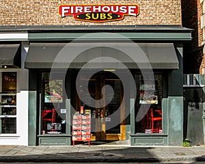 Firehouse Subs, King Street, Charleston, SC.