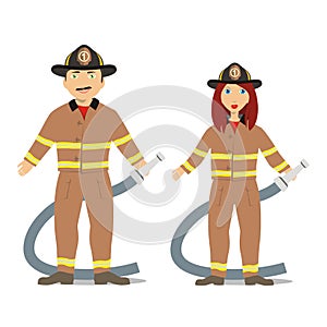 Fireman Couple