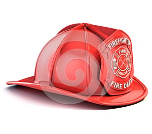 Fireman helmet photo