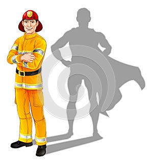 Fireman Hero photo