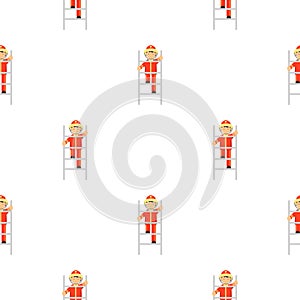 Fireman icon cartoon. pattern silhouette fire equipment icon from the big fire Department cartoon - stock vecto - stock