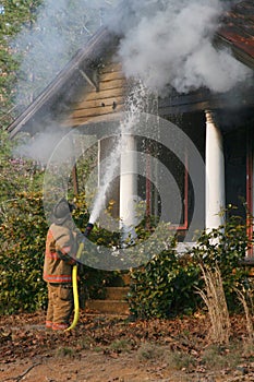 Bombero introducción afuera 