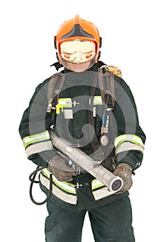 The fireman in regimentals