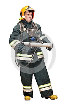 The fireman in regimentals