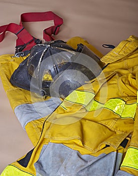 Firemen`s clothing & safety equipment