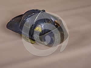 Firemen`s helmet with visor