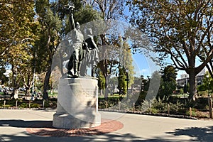 Firemen Sculpture Washington Square San Francisco  2
