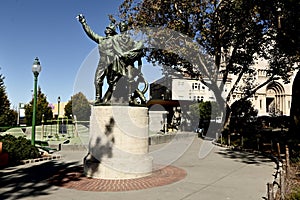 Firemen Sculpture Washington Square San Francisco 3