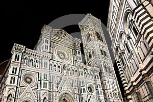 Firenze duomo at night